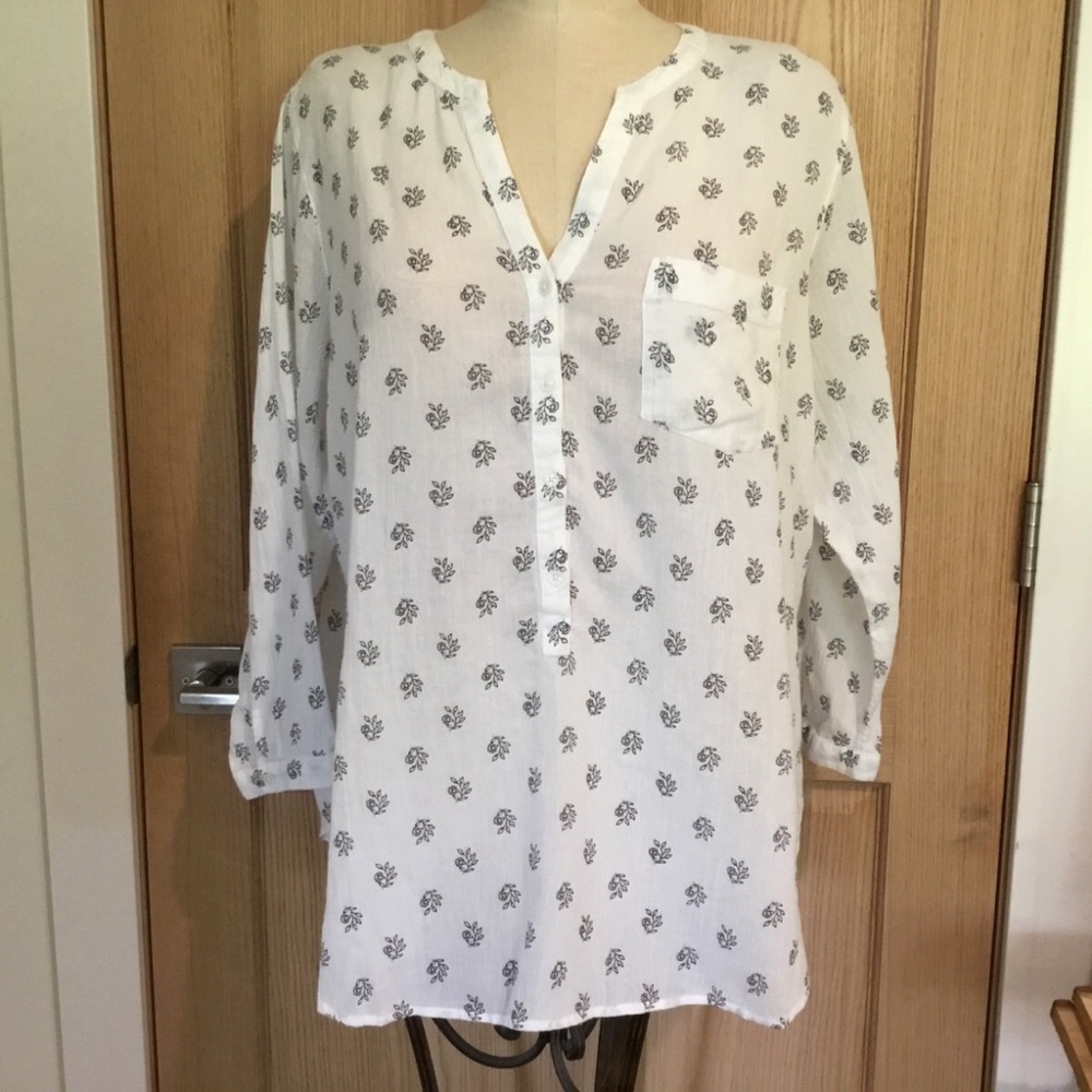 Old Navy cotton gauze top